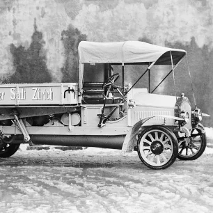 Geschichte Saurer | Saurer OLW 5 TK Kippwagen Baujahr 1915 | Ad. Saurer AG Arbon/TG, Nr. 1918