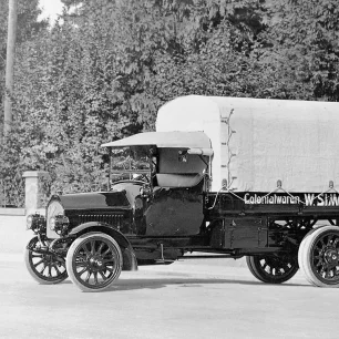Geschichte Saurer | Saurer 5A Lastwagen Baujahr 1919 | Werkbild Ad. Saurer AG Arbon/TG, Nr. 3104