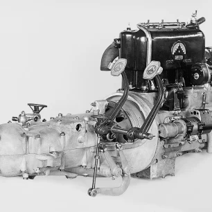 Geschichte Saurer | AD-Benzinmotor | Werkbild Ad. Saurer AG Arbon/TG, Nr. 4943