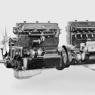 Geschichte Saurer | BLD-Dieselmotor | Werkbild Ad. Saurer AG Arbon/TG, Nr. 7407