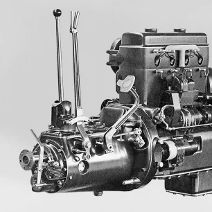Geschichte Saurer | BR-Benzinmotor  | Werkbild Ad. Saurer AG Arbon/TG, Nr. 6507