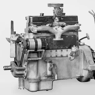 Geschichte Saurer | CR-Benzinmotor | Werkbild Ad. Saurer AG Arbon/TG, Nr. 8346