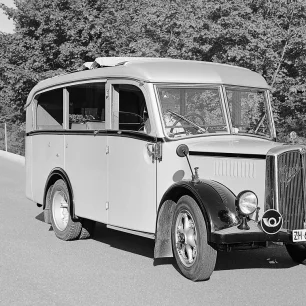 Geschichte Saurer | Saurer LC2 Alpenwagen I Baujahr 1940 | Hanspeter Huwyler Zürich