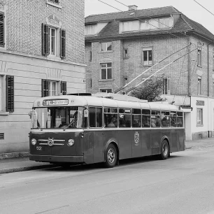 Geschichte Saurer | Saurer 4TP-Trolleybus Baujahr 1960 | Hanspeter Huwyler Zürich