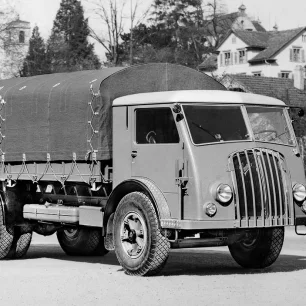 Geschichte Saurer | Saurer 6C-H Baujahr 1948 | Werkbild Ad. Saurer AG Arbon/TG, Nr. 11905