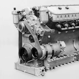 Geschichte Saurer | CV1D-Dieselmotor | Werkbild Ad. Saurer AG Arbon/TG, Nr. 11265