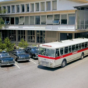 Geschichte Saurer | Saurer 5DUK Grossraum-Autobus Baujahr 1962 | Werkbild Ad. Saurer AG Arbon/TG, Nr. 16102