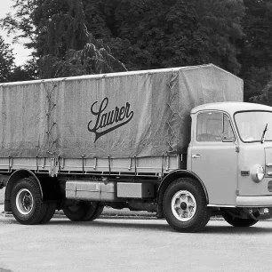 Geschichte Saurer | Saurer 3DU Prototyp-Lastwagen Baujahr 1958 | Werkbild Ad. Saurer AG Arbon/TG, Nr. 14877/5