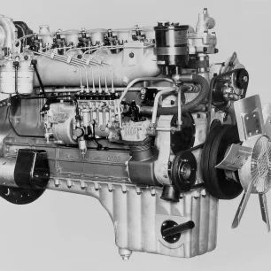Geschichte Saurer | CKT230-Dieselmotor | Werkbild Ad. Saurer AG Arbon/TG, Nr. 21060/1
