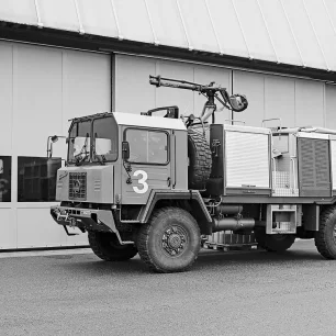 Geschichte Saurer | Saurer 6DM Löschwagen 88 der Schweizer Armee | Hanspeter Huwyler Zürich